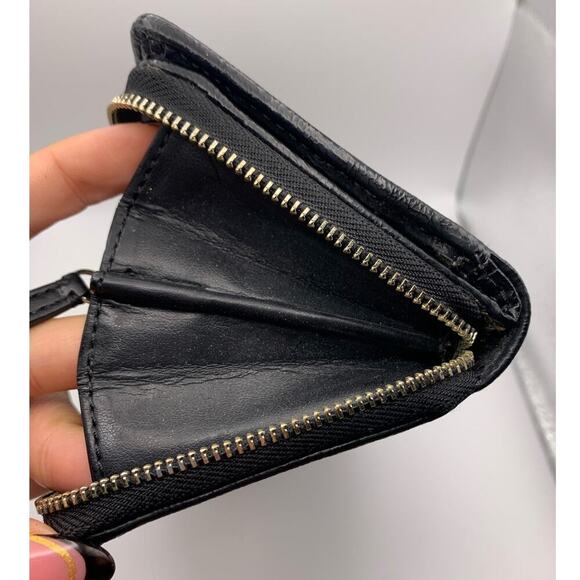 COACH Black Gray Signature Wallet - Picture 11 of 15